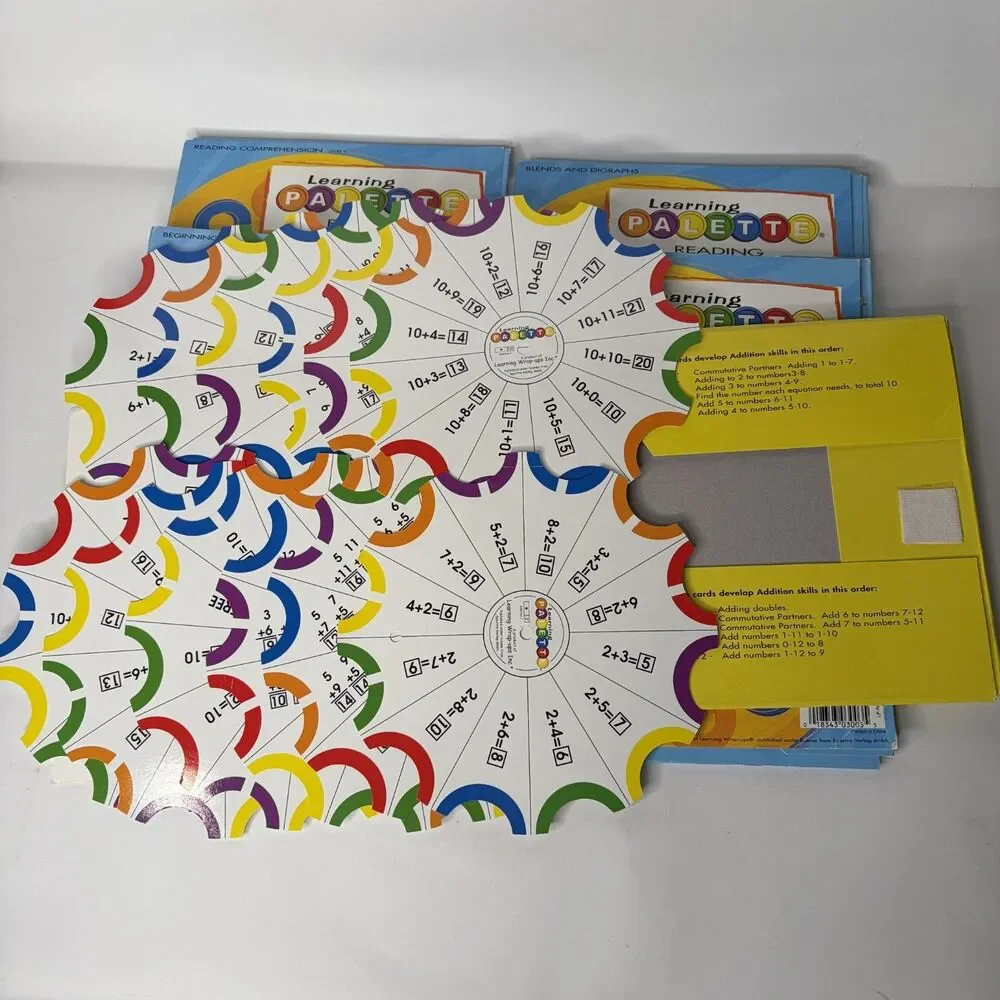 Learning Palette Kindergarten Learning Homeschool Reading Math Self-Correcting